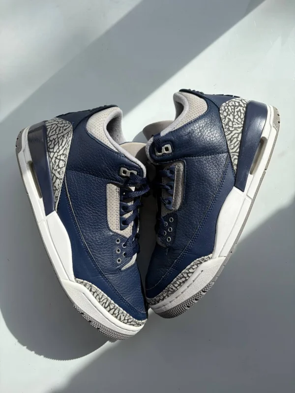 Кросівки Nike Air Jordan 3 Retro Georgetown - blue, розмір 43