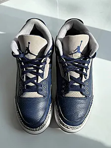 Кросівки Nike Air Jordan 3 Retro Georgetown - blue, розмір 43 - фото 2