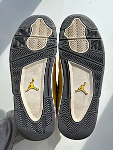 Кросівки Nike Air Jordan 4 Retro Lightning - yellow, розмір 44 - фото 5
