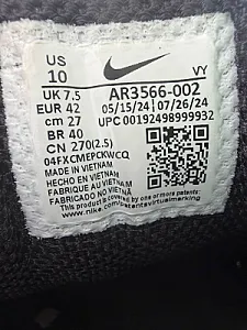 Кросівки Nike Shox TL Triple Black - black, розмір 42 - фото 6