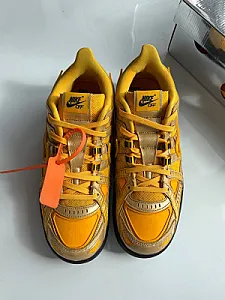Кросівки Off-White x Nike Air Rubber Dunk University Gold - yellow, розмір 43 - фото 2