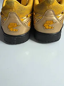 Кросівки Off-White x Nike Air Rubber Dunk University Gold - yellow, розмір 43 - фото 4