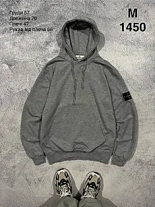 Stone Island худі сіре - grey, розмір M - фото 1
