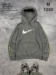 Nike худі сіре - grey, розмір M - фото 1