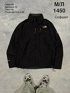 The North Face софтшелл чорний - black, розмір M - фото 1