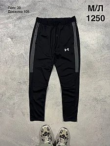 Under Armour спортивні штани чорні - black, розмір M - фото 1