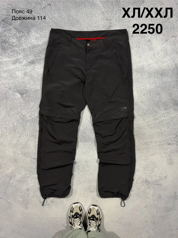 Mammut штани чорні трансформери - black, розмір XL