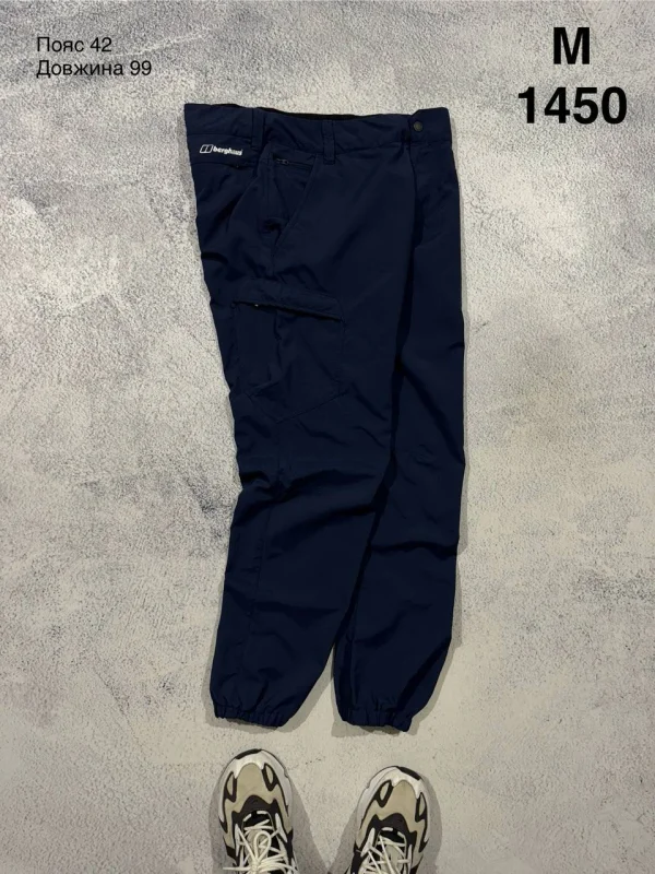 Berghaus штани темно-сині - blue, розмір M