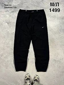 Nike штани чорні - black, розмір M - фото 1