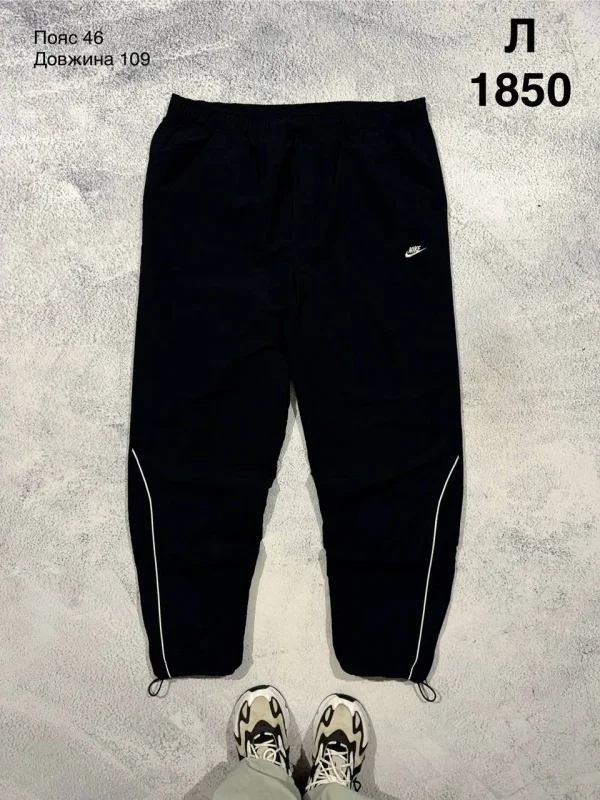 Nike спортивні штани чорні - black, розмір L