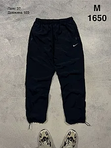 Nike спортивні штани чорні - black, розмір M - фото 1