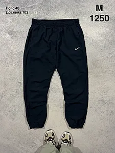 Nike спортивні штани чорні - black, розмір M - фото 1