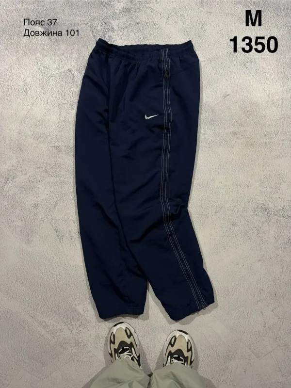 Nike спортивні штани темно-сині - blue, розмір M