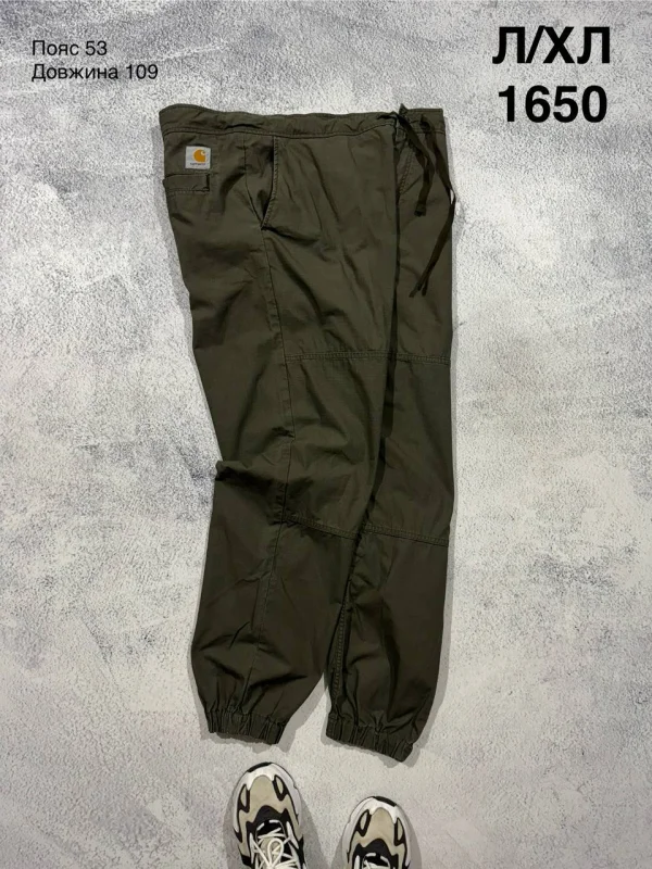 Carhartt WIP Carhartt штани оливкові - green, розмір L