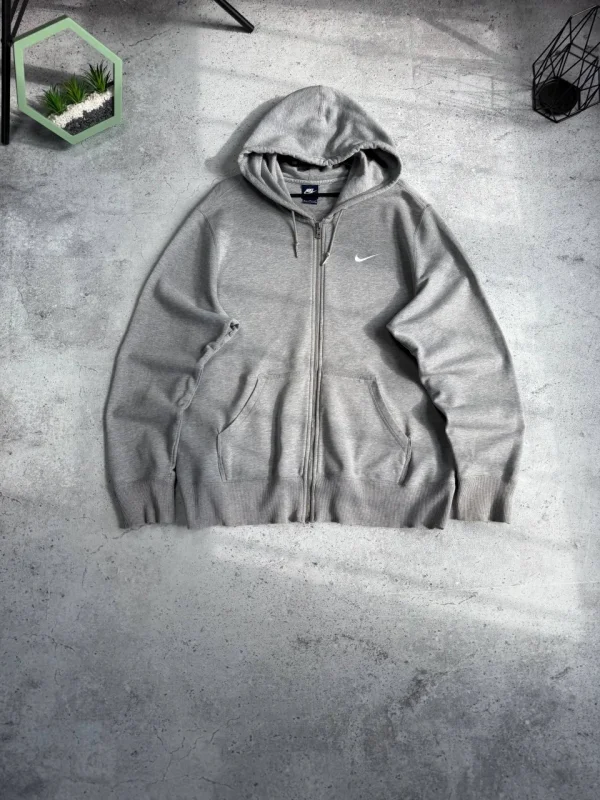 Nike зіп-худі сіре - grey, розмір L