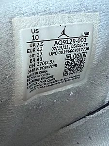 Кросівки Nike Air Jordan 4 Retro Frozen Moments - grey, розмір 42 - фото 6