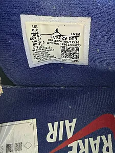 Кросівки Nike Air Jordan 4 Retro Rare Air - black, розмір 43 - фото 5