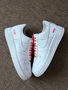 Кросівки Nike Air Force 1 Low Supreme White - white, розмір 44 - фото 1