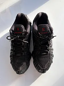 Кросівки Nike Shox TL Triple Black - black, розмір 43 - фото 2