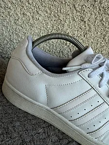 adidas superstar - white, розмір 38 - фото 3