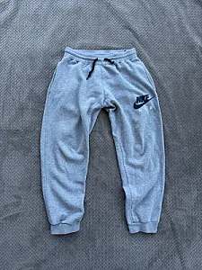 Nike спортивні штани сірі - grey, розмір L - фото 2
