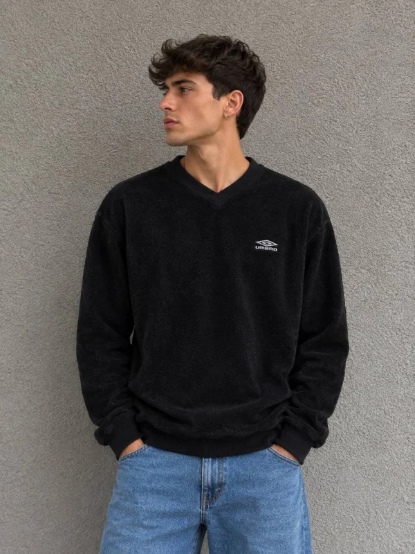 Umbro фліс чорний - black, розмір M
