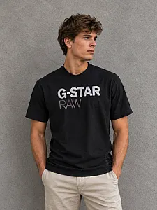 G-Star Raw футболка чорна - black, розмір M - фото 1