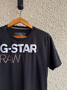 G-Star Raw футболка чорна - black, розмір M - фото 3