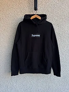 Supreme Box Logo чорне - black, розмір M - фото 2