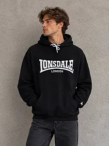 Lonsdale худі чорне - black, розмір 3XL - фото 1