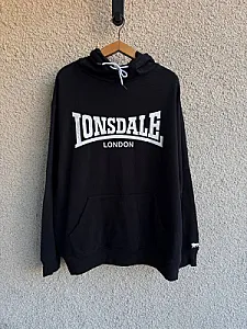 Lonsdale худі чорне - black, розмір 3XL - фото 2