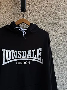 Lonsdale худі чорне - black, розмір 3XL - фото 3