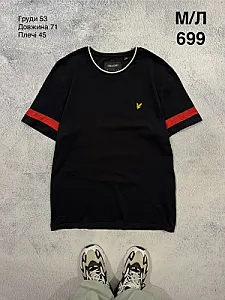 Lyle & Scott футболка чорна - розмір M - фото 1
