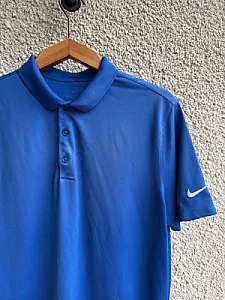 Nike поло синє - розмір M - фото 3
