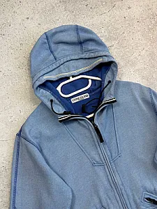 Stone Island вінтажне зіп-худі блакитне - розмір S - фото 3