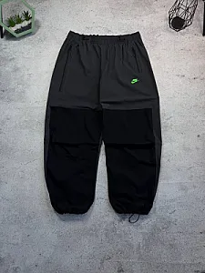 Nike нейлонові штани темно-сірі - розмір XL - фото 2