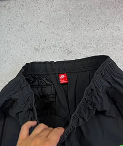 Nike нейлонові штани темно-сірі - розмір XL - фото 3