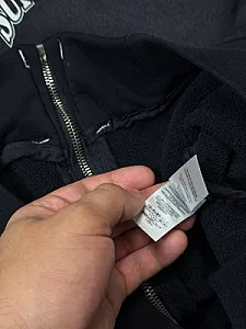 Supreme x True Religion зіп-худі чорне - розмір S - фото 7