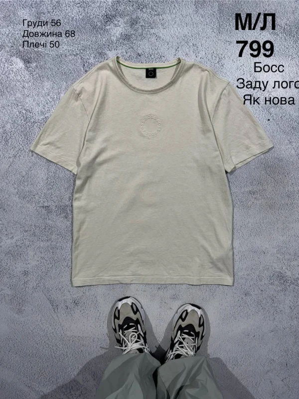 Hugo Boss Boss футболка світла - розмір M