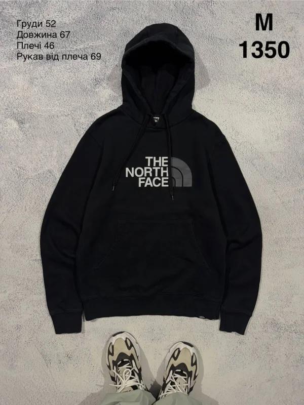 The North Face худі чорне - розмір M