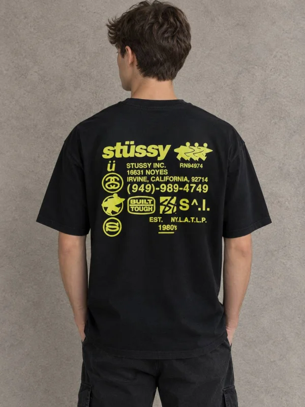 Stüssy stussy DNA Pigment Dyed Tee - розмір XL