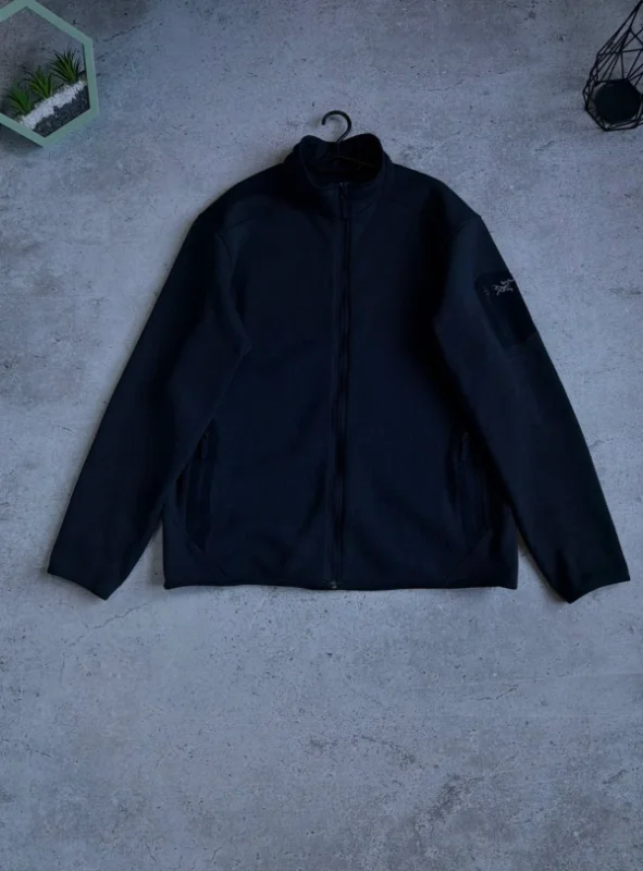 Arc'teryx фліс на блискавці темно-синій - розмір XL