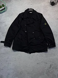 Stone Island тренч чорний - розмір L - фото 4