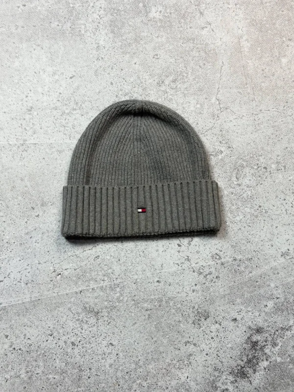 Tommy Hilfiger шапка сіра - розмір one_size