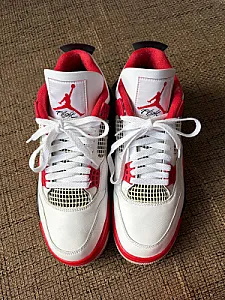 Кросівки Nike Air Jordan 4 Retro Fire Red - розмір 42 - фото 2