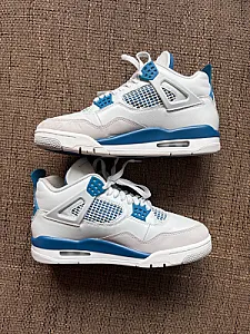 Кросівки Nike Air Jordan 4 Retro Military Blue - розмір 41 - фото 3