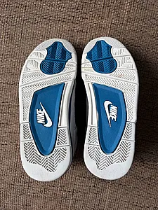 Кросівки Nike Air Jordan 4 Retro Military Blue - розмір 41 - фото 6
