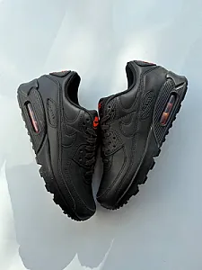 Кросівки Nike Air Max 90 Black Safety Orange - розмір 41 - фото 1