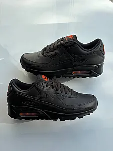 Кросівки Nike Air Max 90 Black Safety Orange - розмір 41 - фото 2