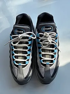 Кросівки Nike Air Max 95 Cool Grey University Blue - розмір 41 - фото 2